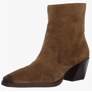 Vince Camuto Viltano Brown Suede Ankle Boots- New with tag